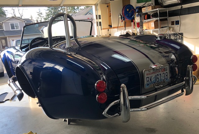 rear bumper installed
