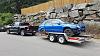 Donor Loaded on Trailer