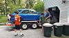 Lining up Donor with Garage Door