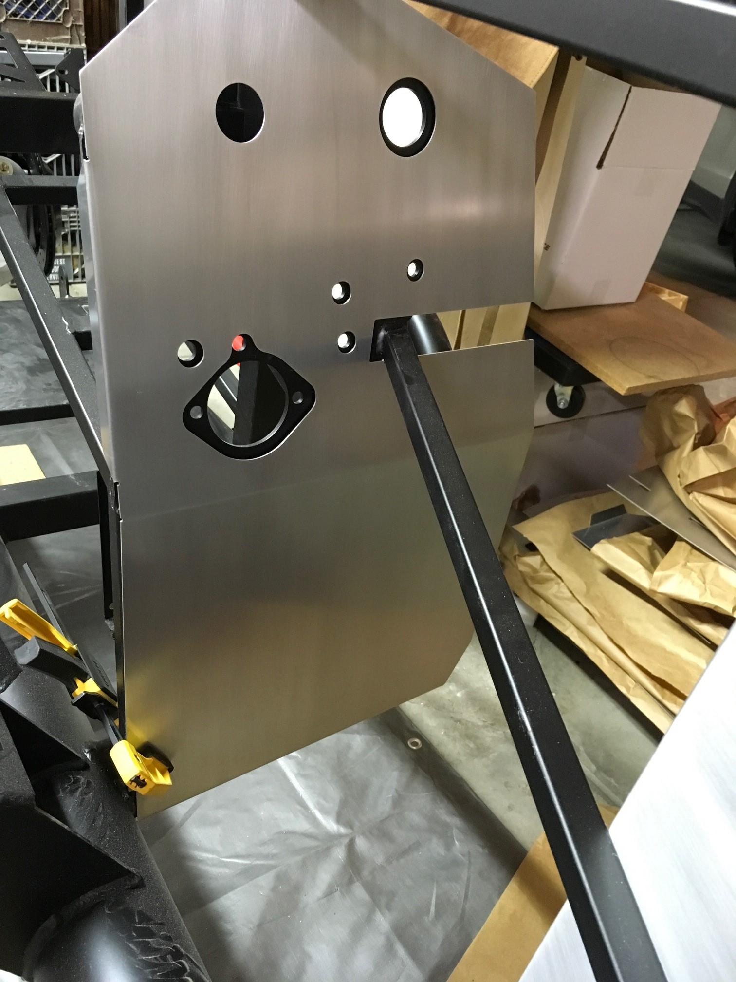 Wilwood footbox panel