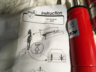 koni instructions