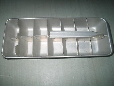 Vintage PHILCO Aluminum Ice Cube Tray All Metal