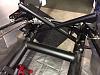brake line route front cross member