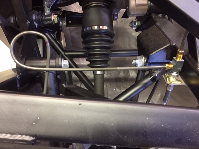 brake line route rear tee