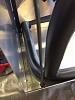 Brake line route through foot box