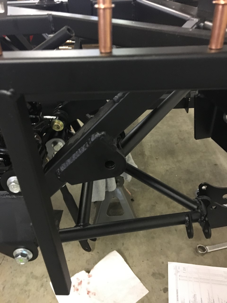 Upper control arm rear