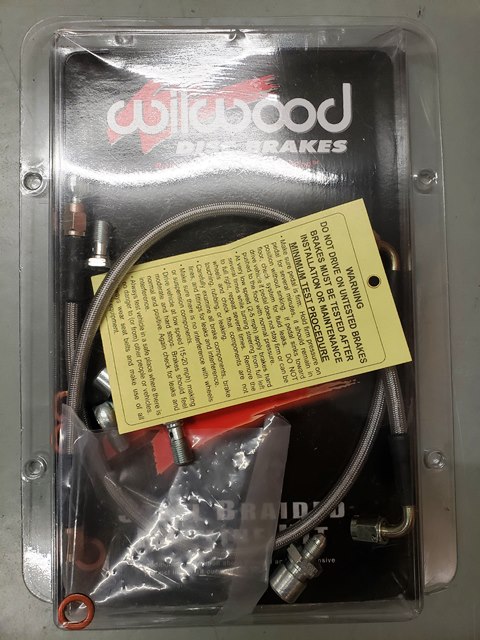 Wilwood rear FFR 16 inch brake lines 1
