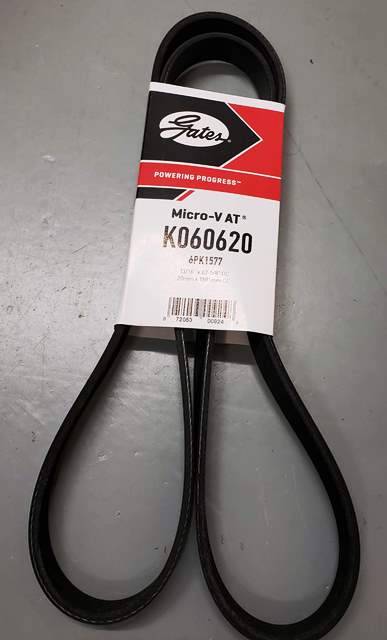 Fan Belt, six rib, single