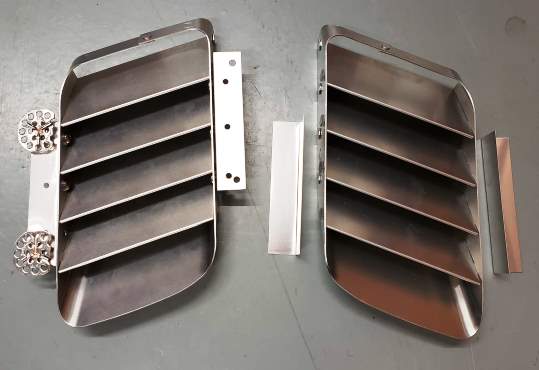 Louvers assembled FFR