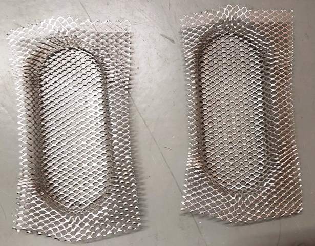 Aluminum Brake duct screens