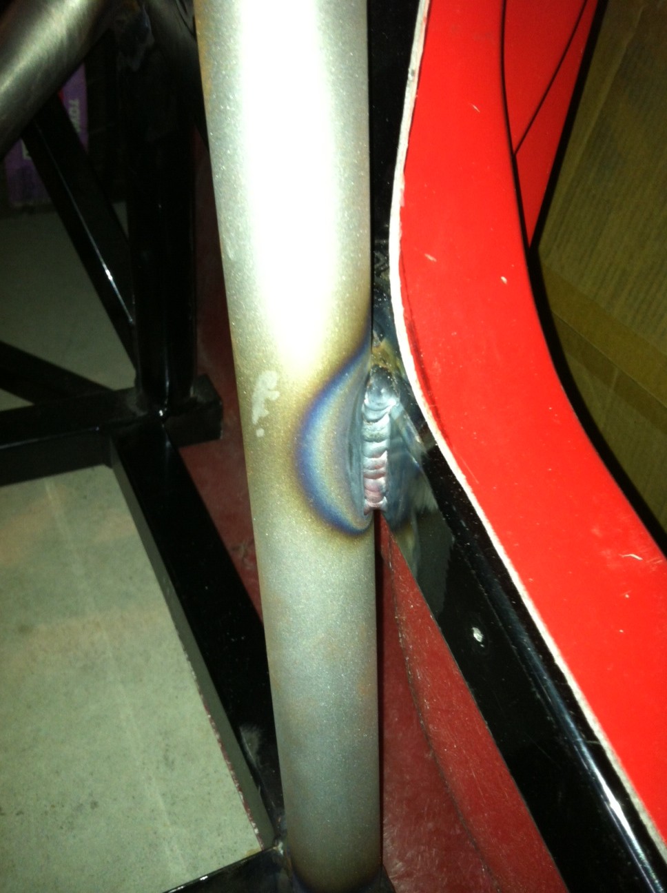 door bar weld