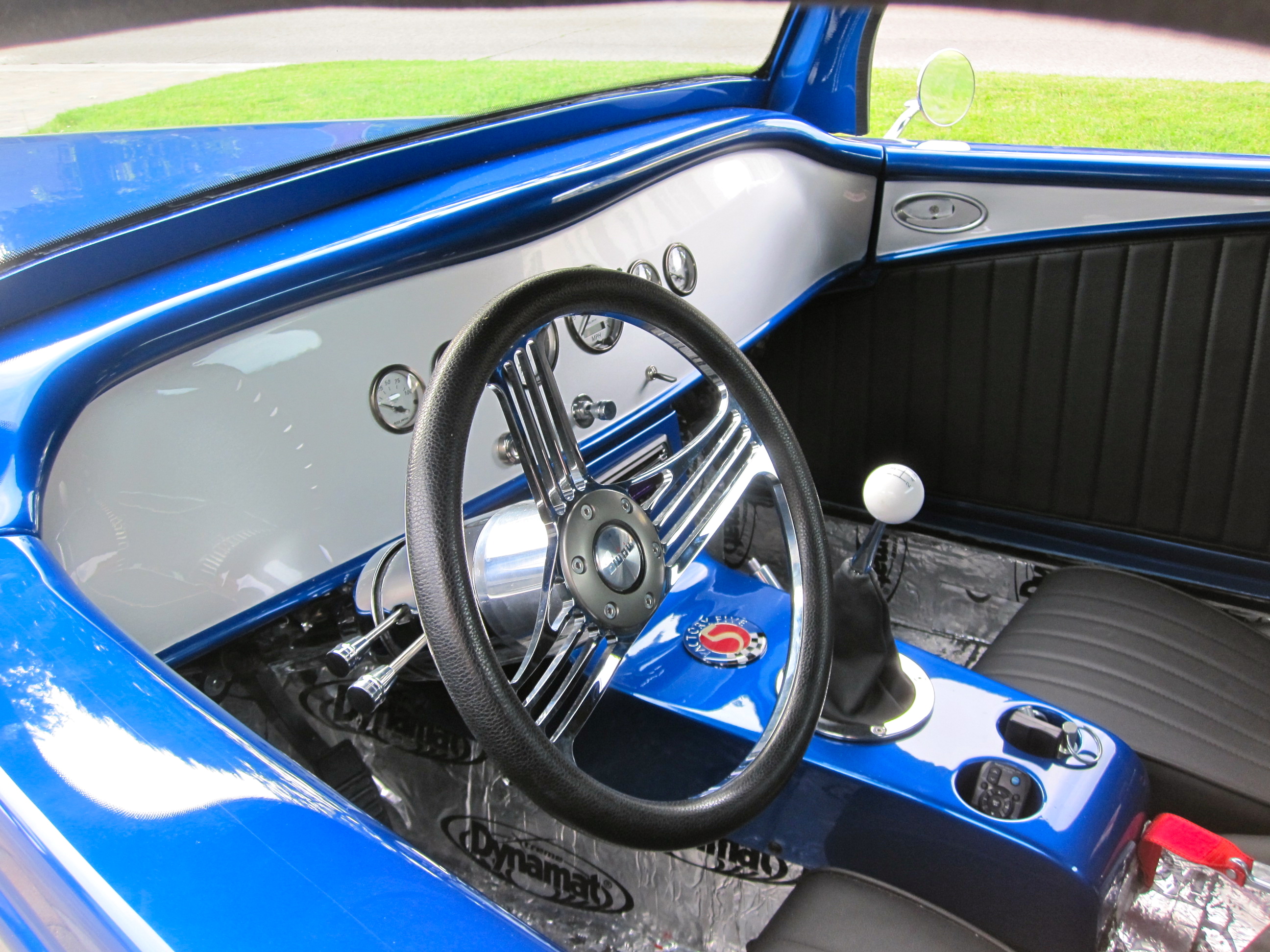 Custom fabricated console