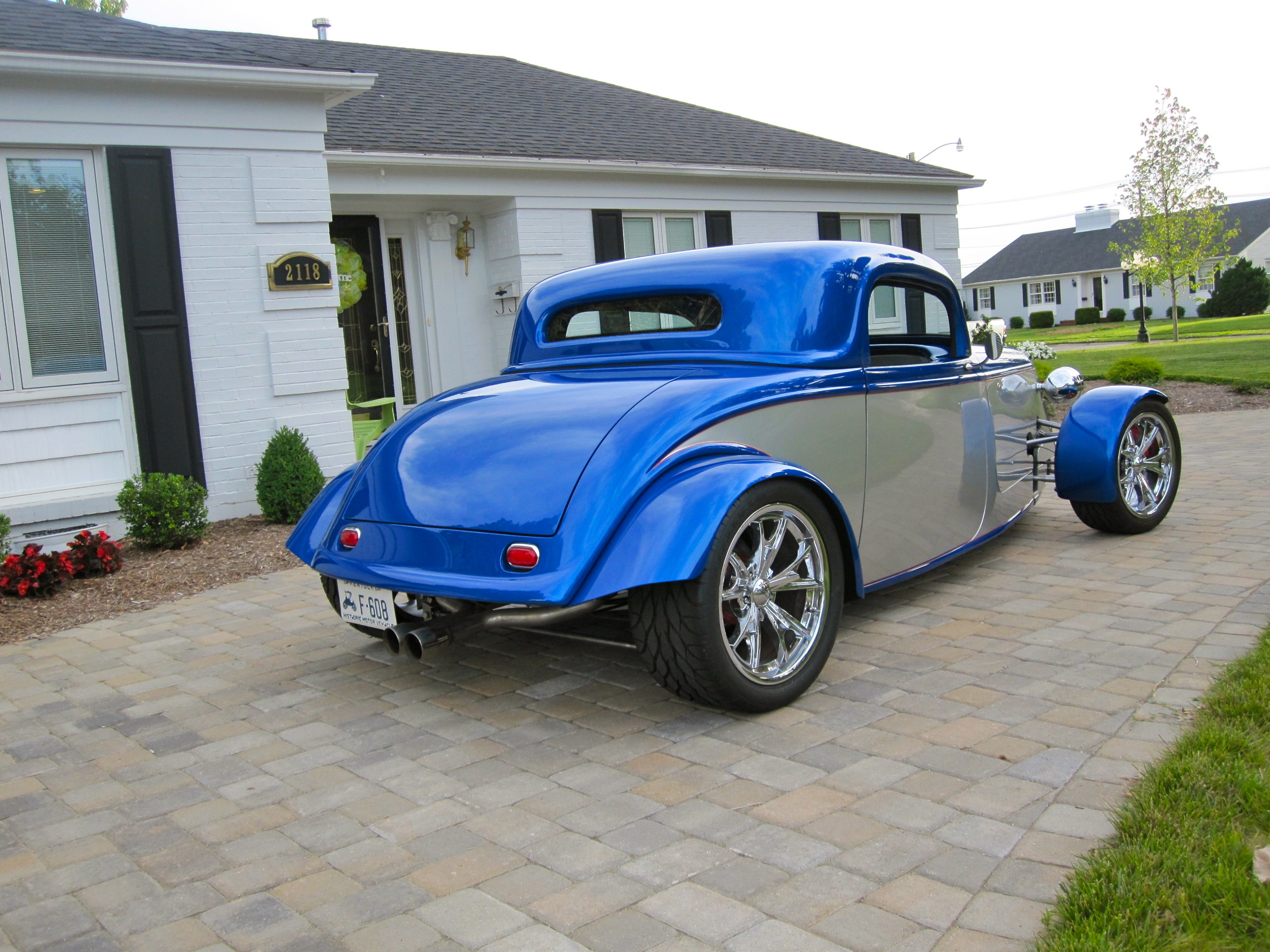 Rear view.
