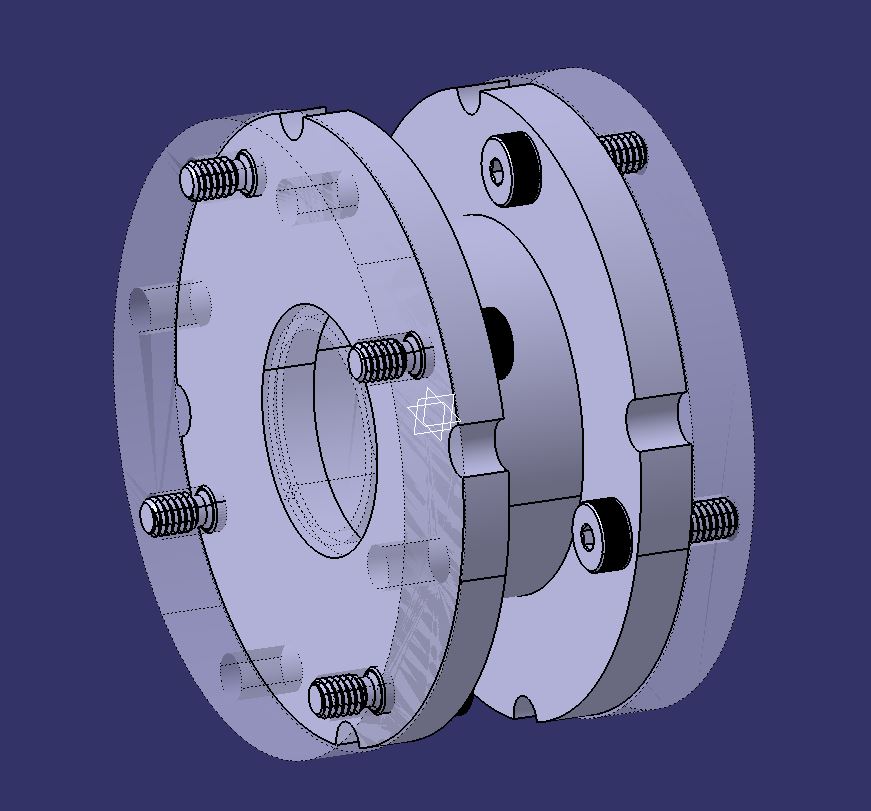 2019 04 05 2TCase To Diff Flange Coupler Model