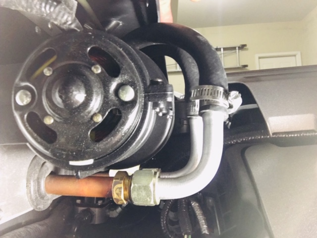 Heater Motor Clearance   1