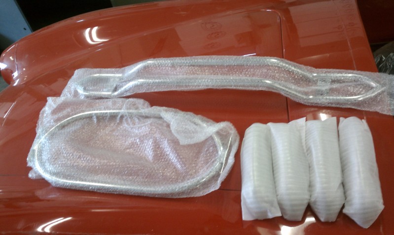 Front and rear bumpers