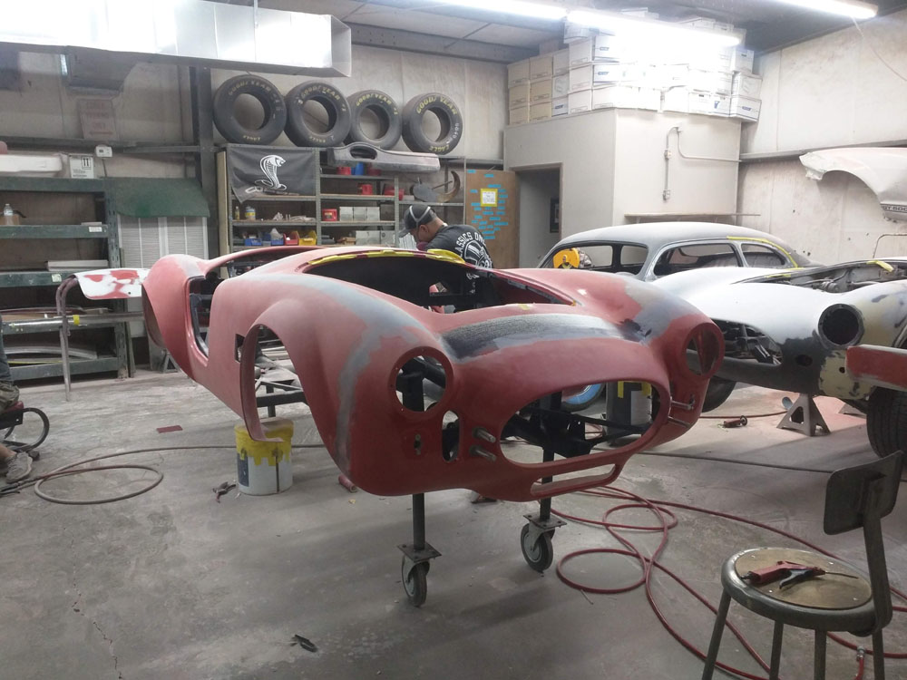 red sanded