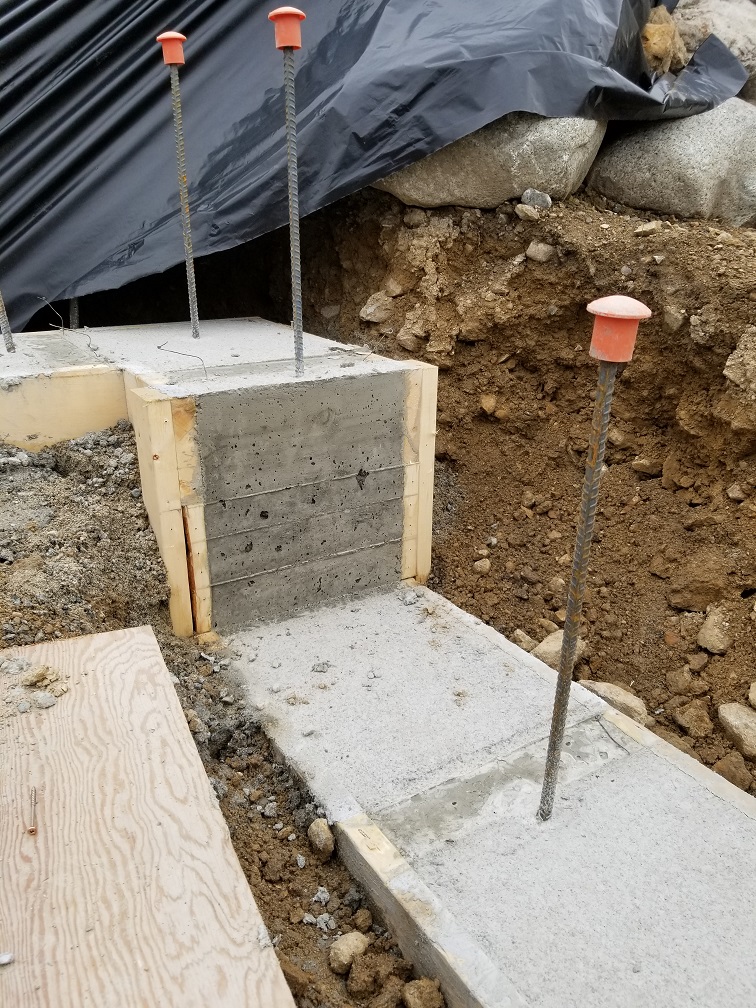 strip footings resized