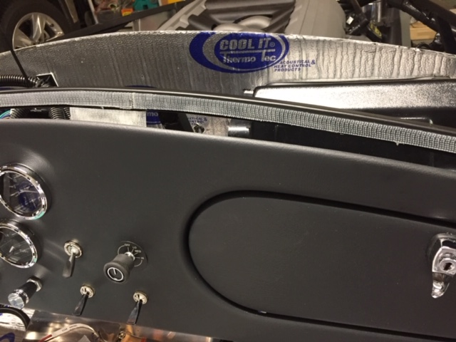 3M Dura Lock to hold the dash on.