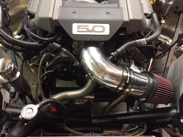 JLT hoses attached to the intake
