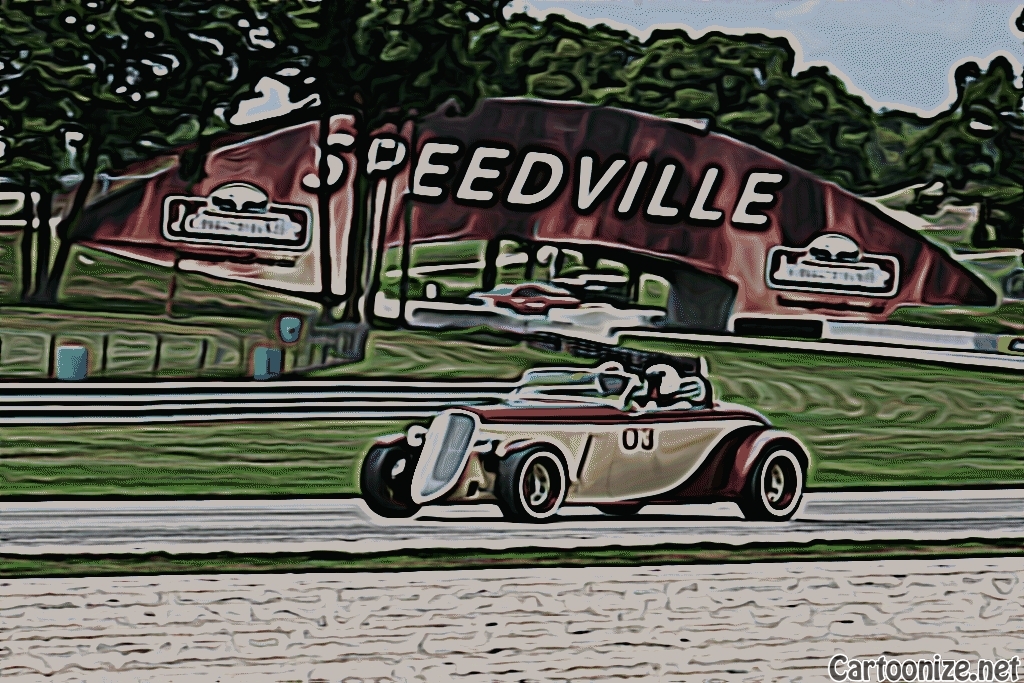 Road America Speedville Cartoon - 2012
