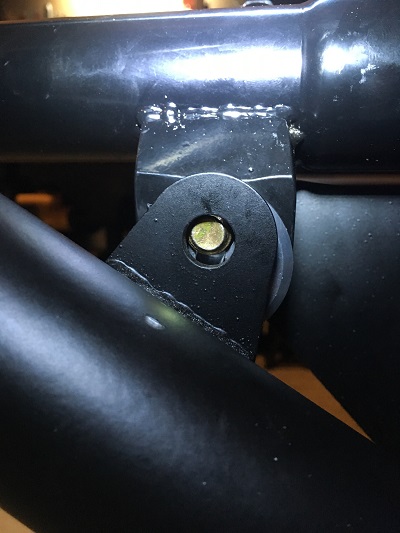 Steering Rack PS Bolt Rear View