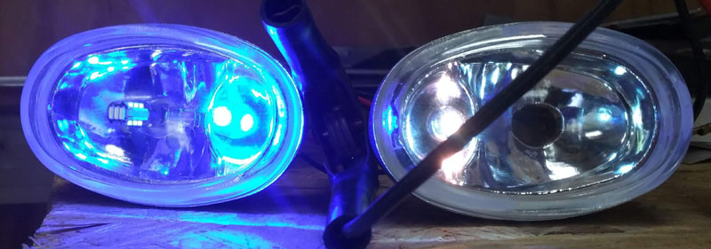 led vs reg blue