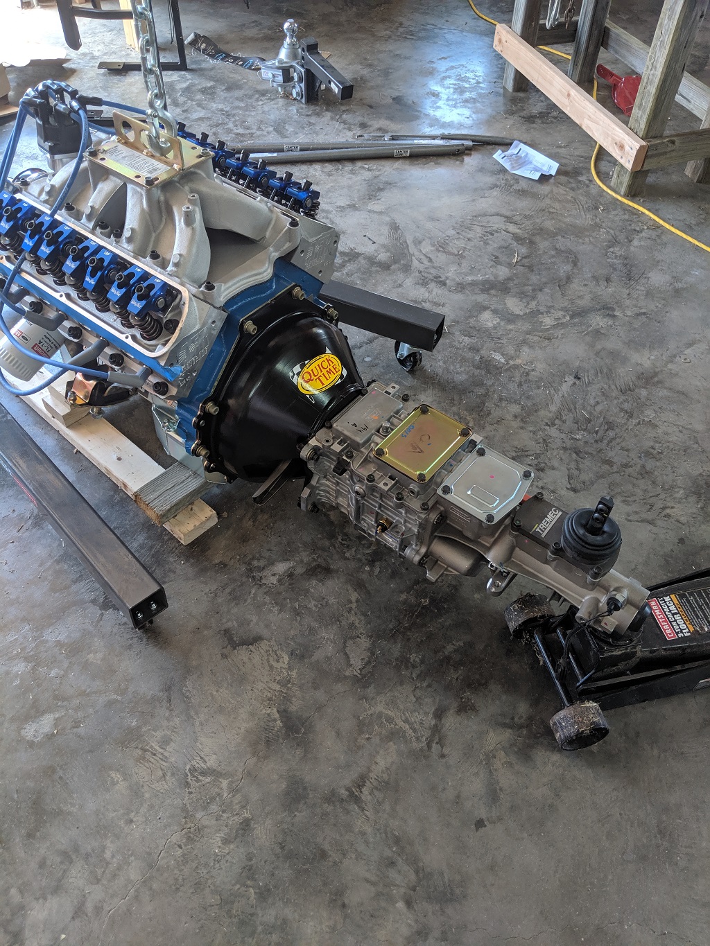 transmission installed