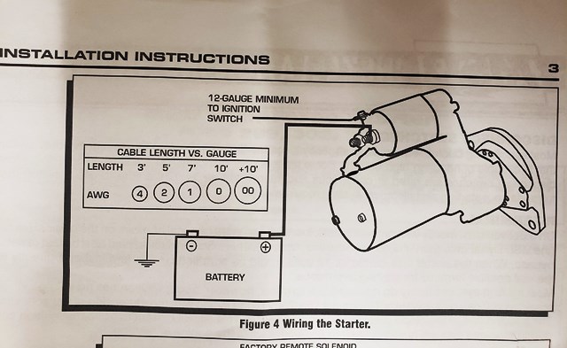 mini starting wire