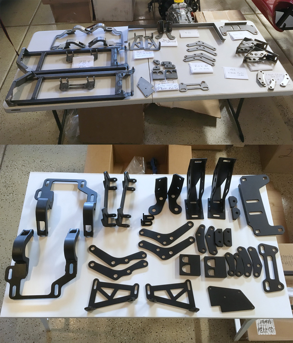 FFR Forum Brandle Update 4 - 
First Group of FFR Fab Parts powder coated