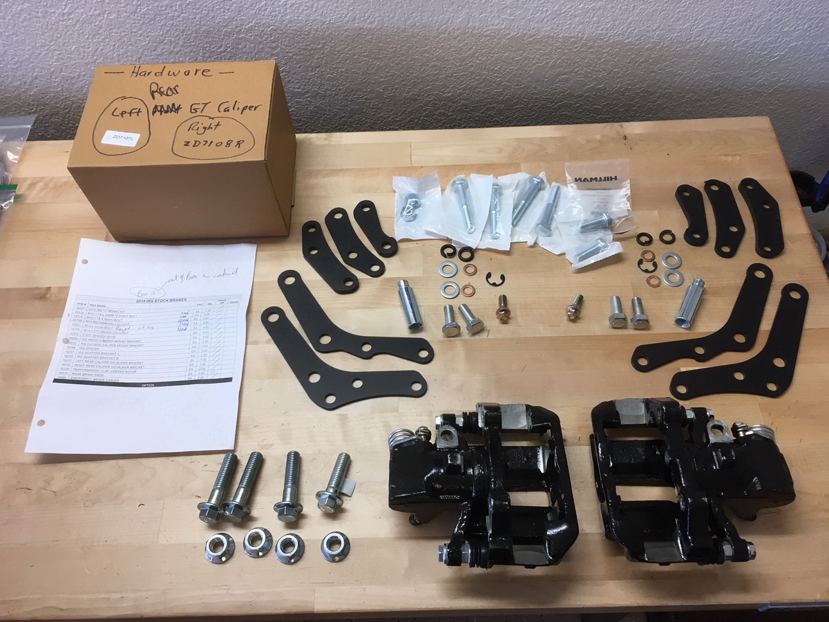 FFR Forum Brandle Update 7 - Ford Mustang GT Rear Brakes