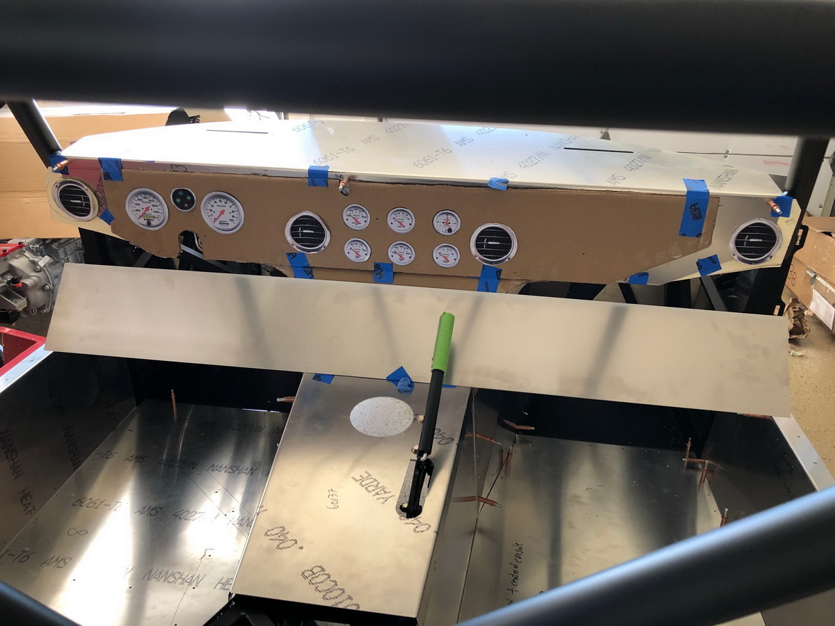 FFR forum Brandle Update 56 - 
Removable front gauge panel and now modified FFR dash panel mount
