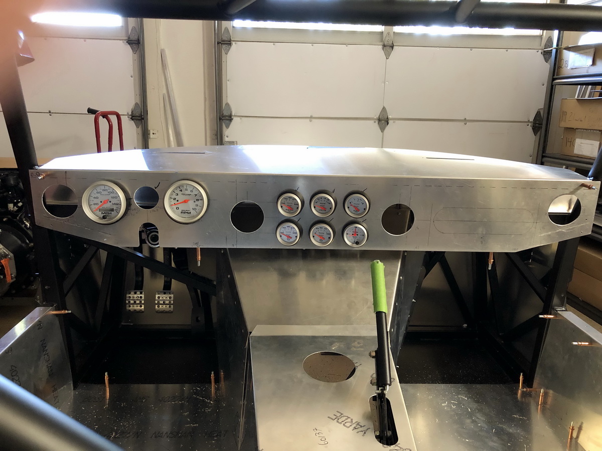 FFR Forum Brandle Update 66 - 
Gauges mock mounted