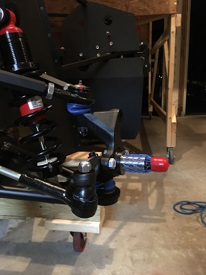 DS Outer Tie Rod Installed