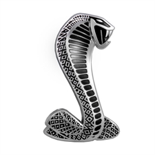 Original+Shelby+Cobra+Fender+Emblem+Passenger+Side+2007 2014+GT500 S