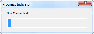 progress indicator example