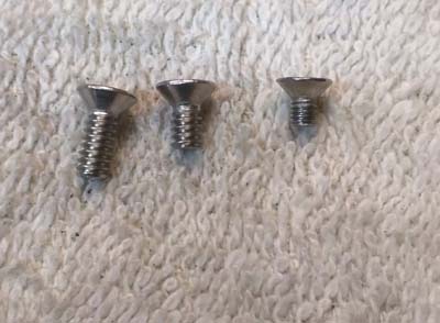 3 screws