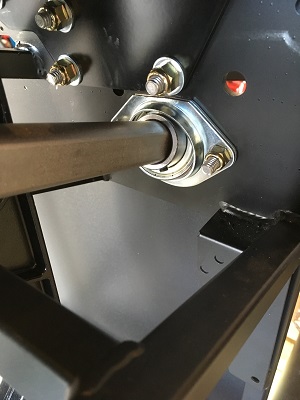 Flange Bearing Installed Rear