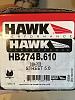 Hawk Pads Front
