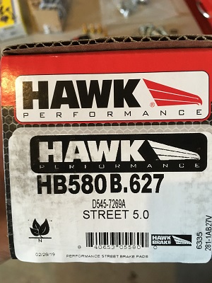 Hawk Pads Rear