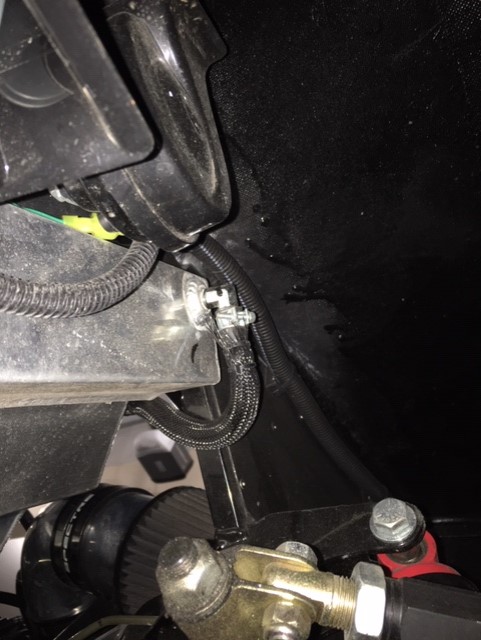 90 Degree Fitting   Front Hose   Overflow Tank