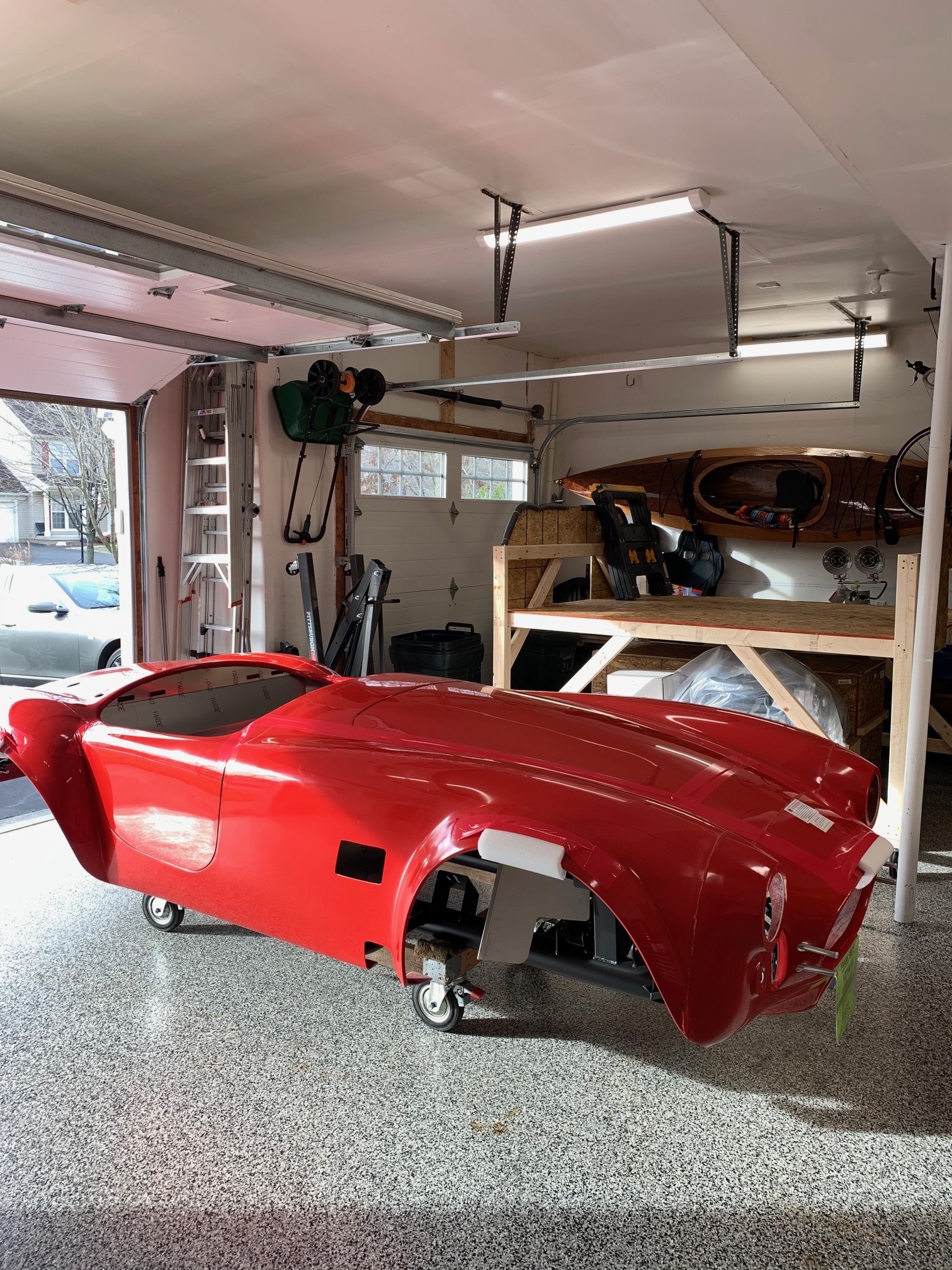 MK IV in the garage