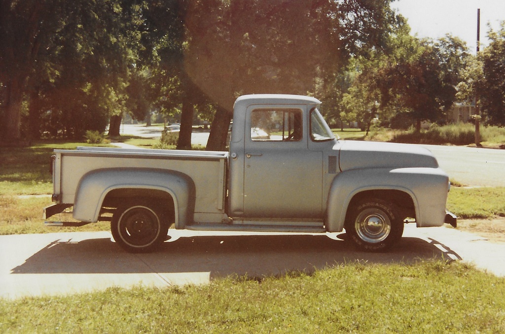 02_Ol Blue: She's mine now! 2nd picture after I bought the truck!