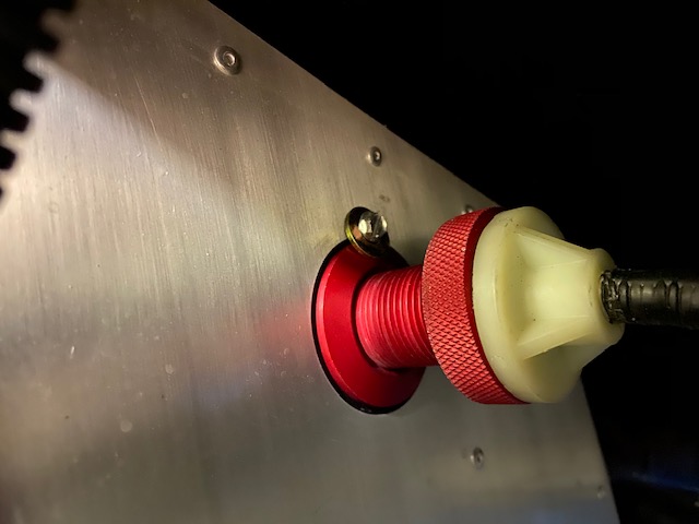 clutch cable tensioner