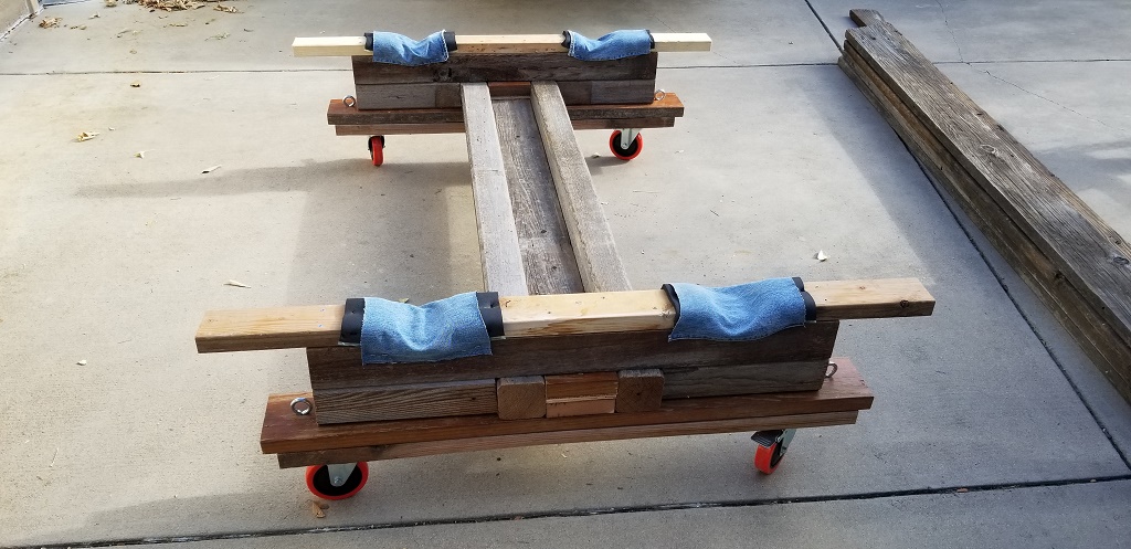 11_Docking Bay #19 (I added tie-downs and extended boards, which will act as not only points to pull with a rope, but also will be able to set a 2x4 across lengthwise and make a shelf on each side to assist when doing the build)-20191116