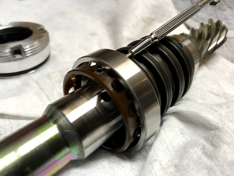 Quill Prep Bearing Removal 1a