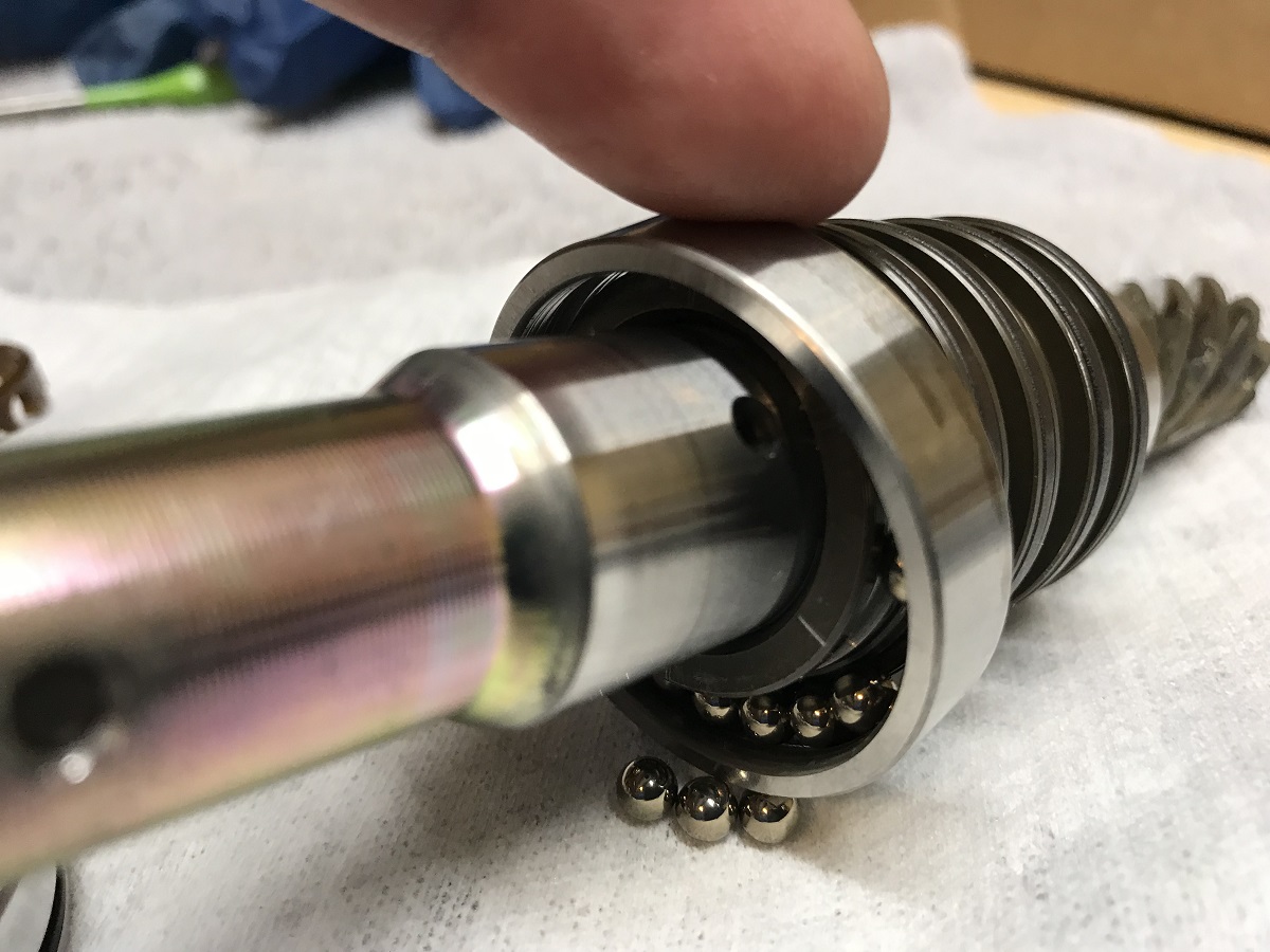 Quill Prep Bearing Removal 3