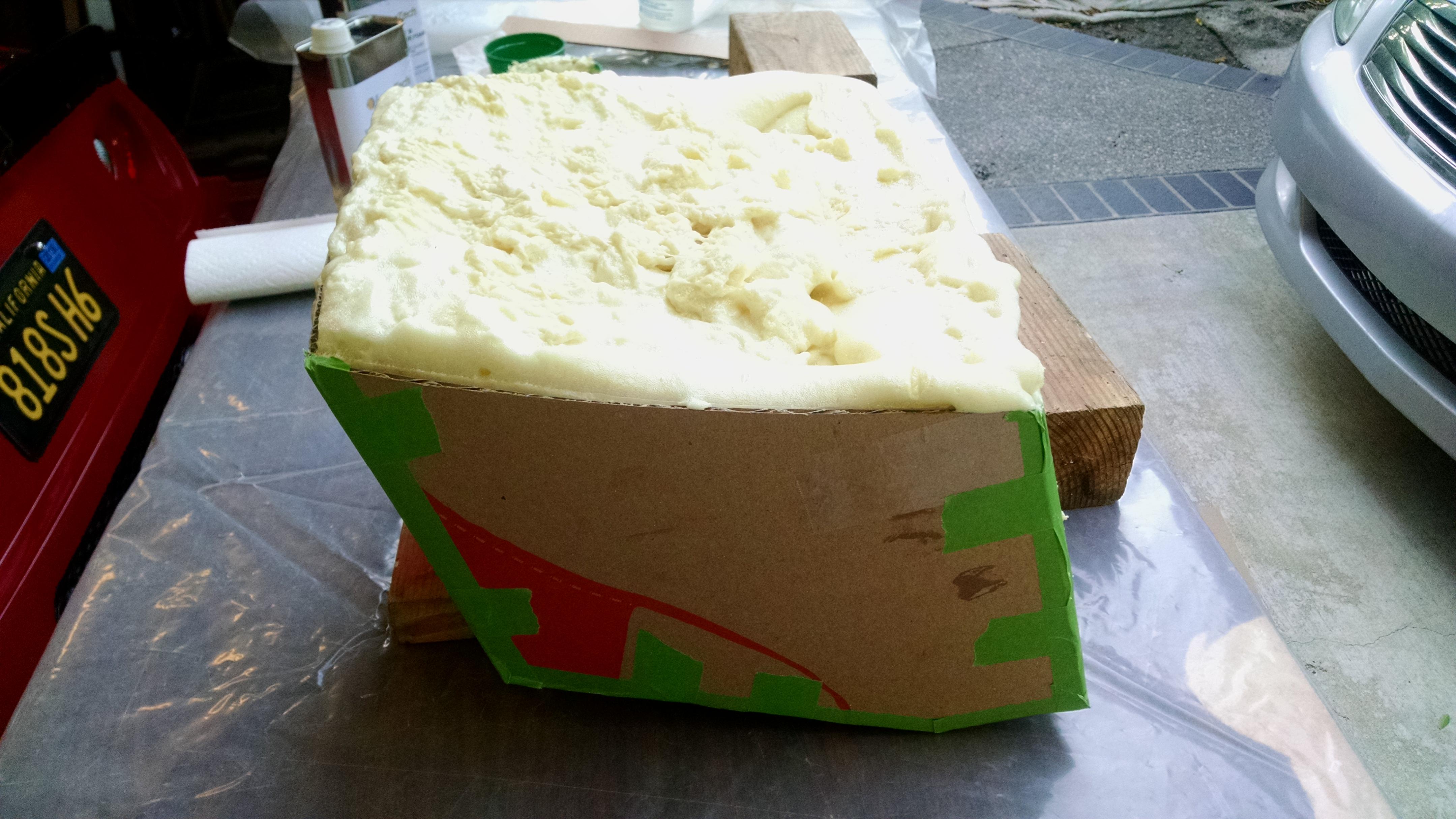 2-Part Expanding Foam Filled Plug Form