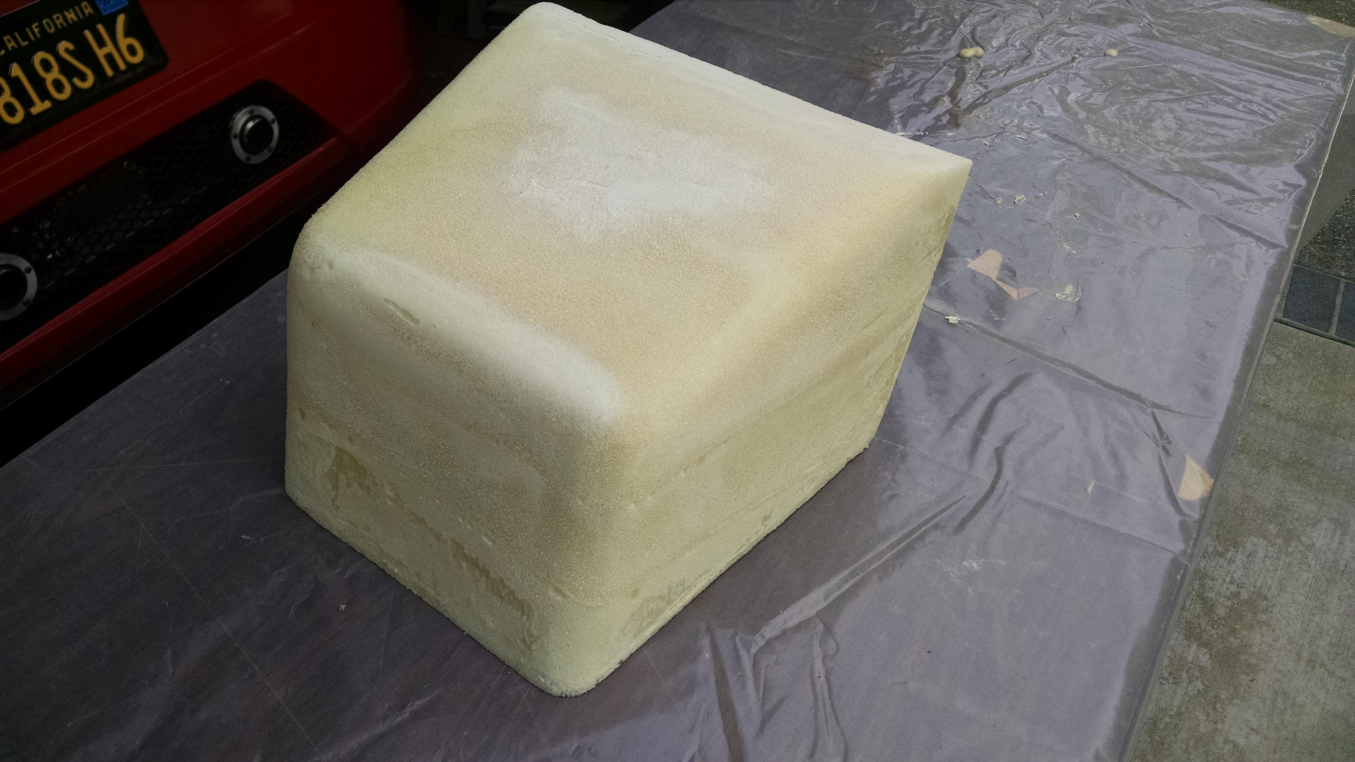 Mold Plug Sanded to Shape