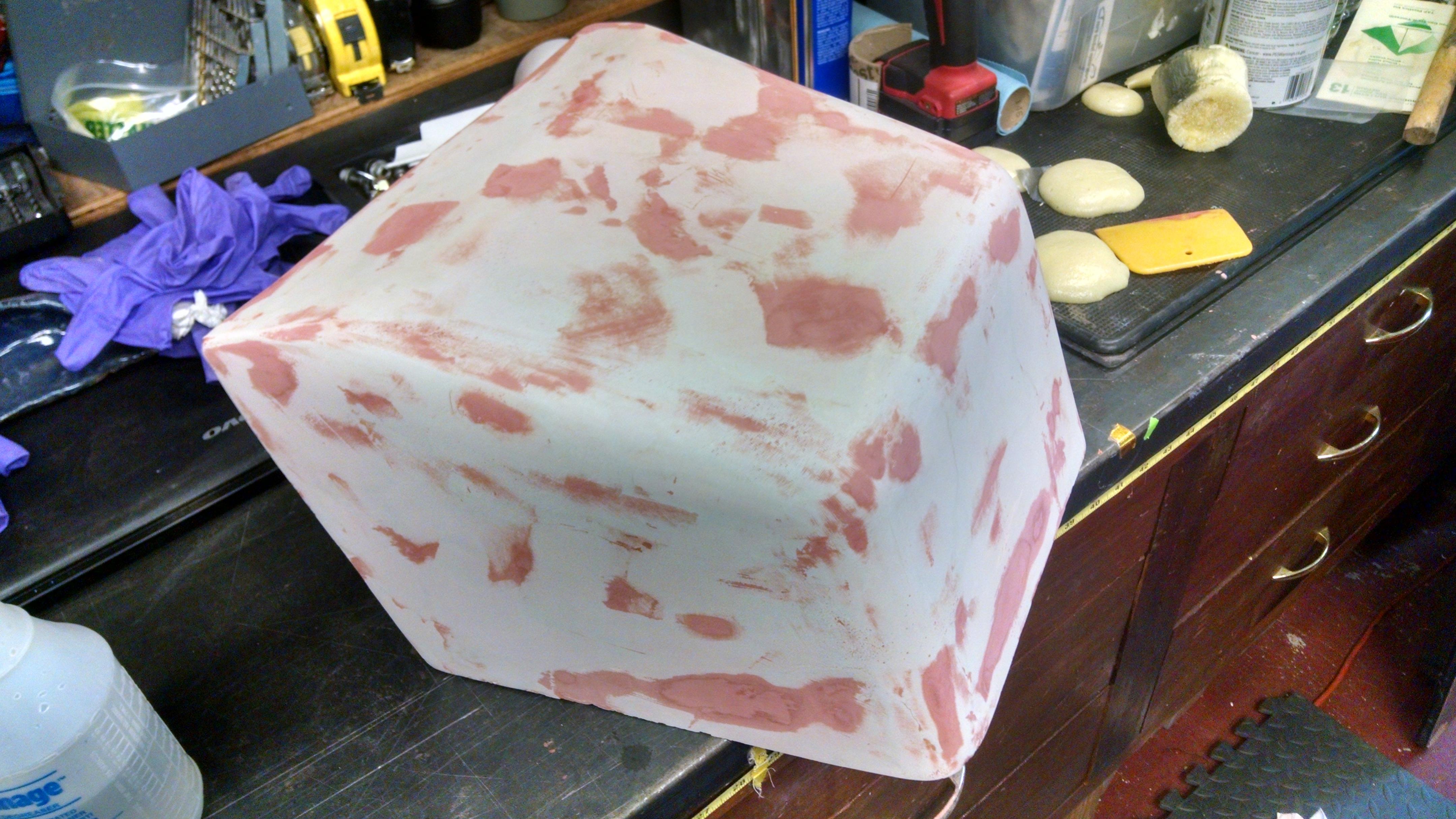 Mold Plug Primed and Filled